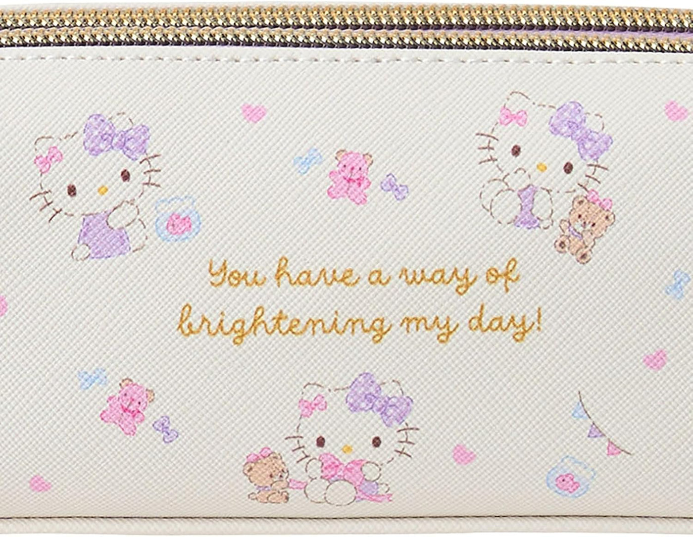 Sanrio Estuche para bolígrafo con doble cremallera Hello Kitty 534587