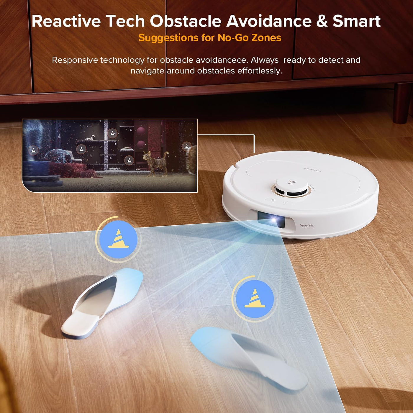 Robot aspirador y trapeador roborock Qrevo S5V, trapeador de bordes...