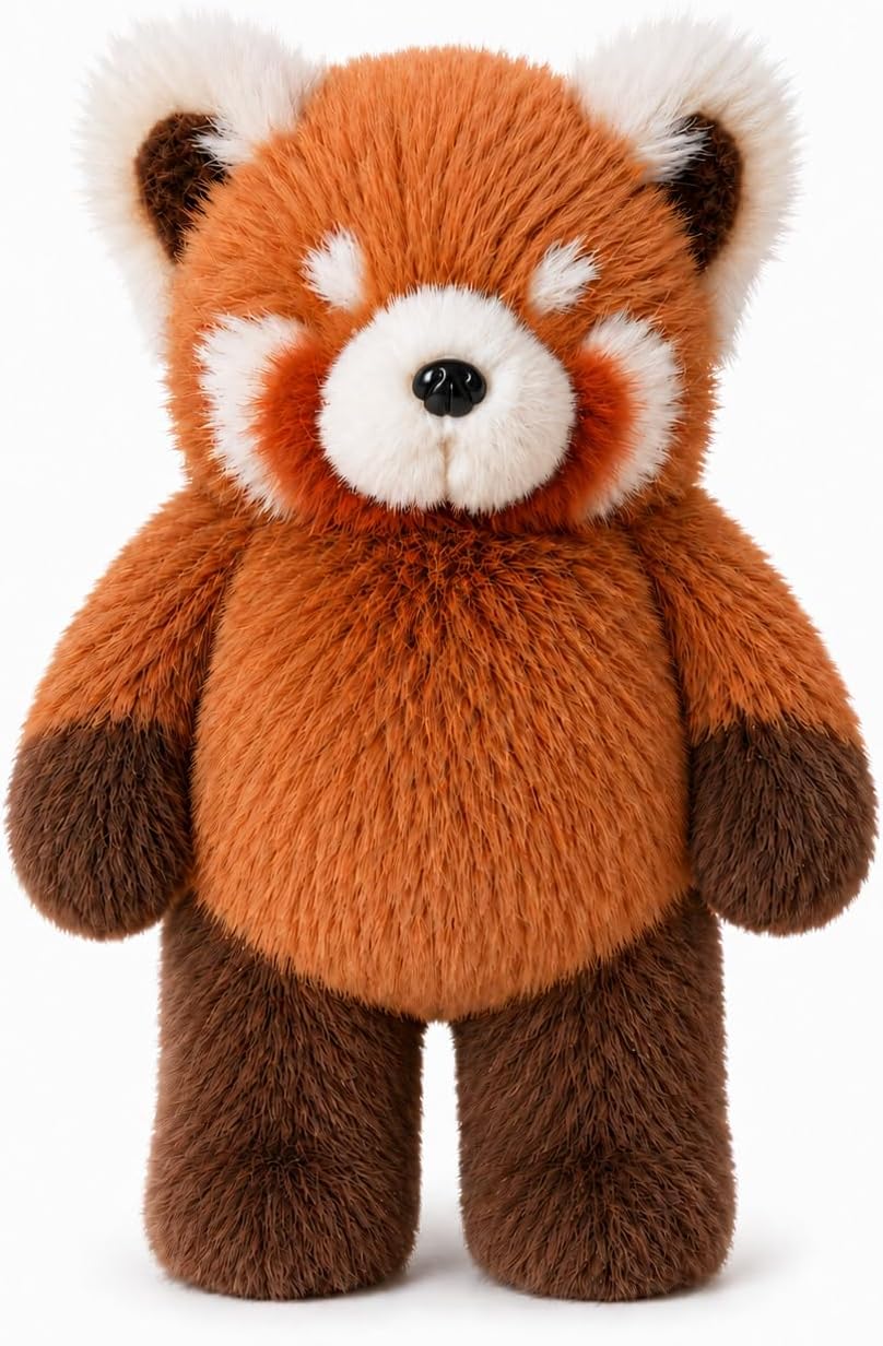 Aqushymallow Cow Peluche de panda rojo de 16 pulgadas, ideal como r...