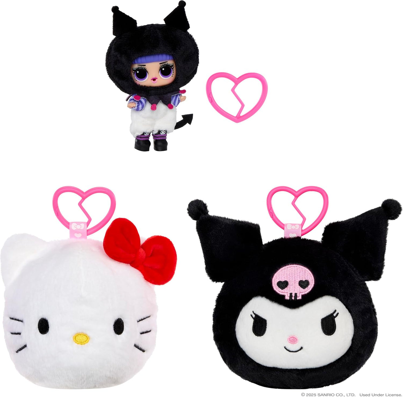 LOL Surprise Loves Hello Kitty and Friends - Peluche reversible con...