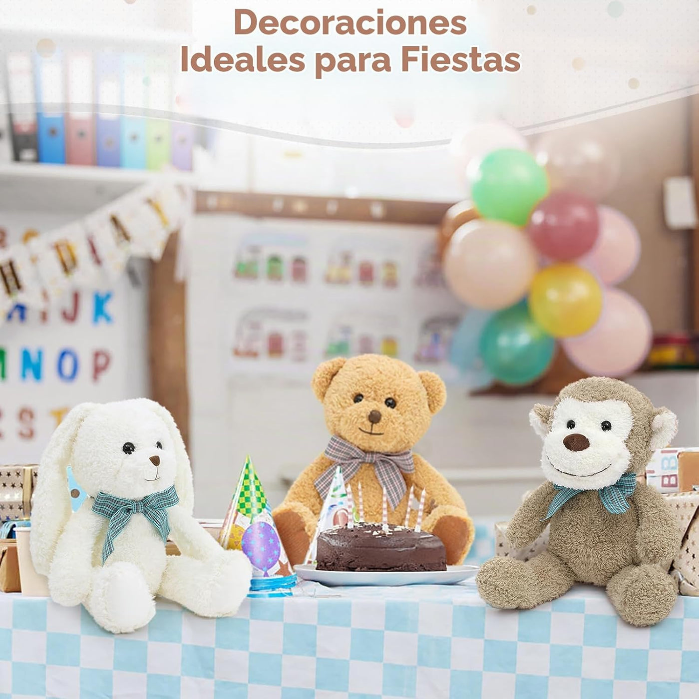 MaoGoLan Juego de animales de peluche de 13 pulgadas a granel, paqu...