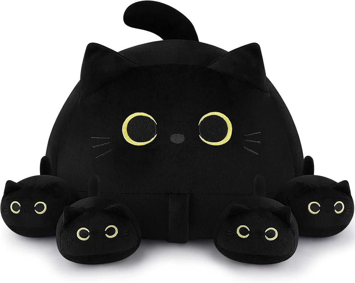 Auspicious beginning Peluche de Gato Negro de 19'', Familia...