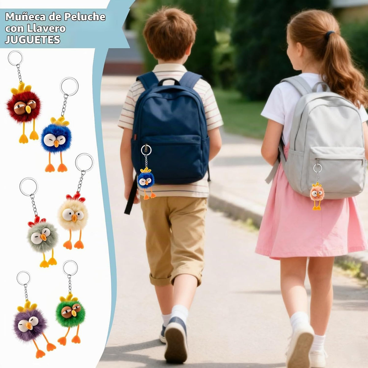 OMyFav 24 llaveros para niños, regalos de fiesta \u2013 Lindo llave...