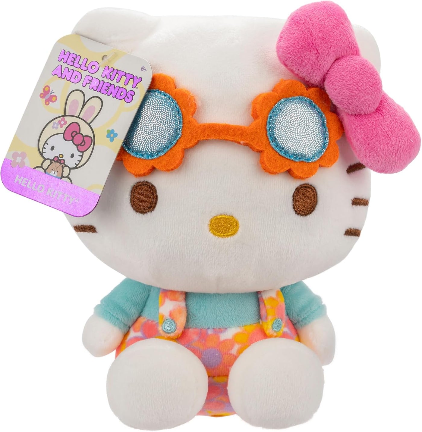 Hello Kitty y amigos: muñeco de peluche de 8 pulgadas con mono de f...