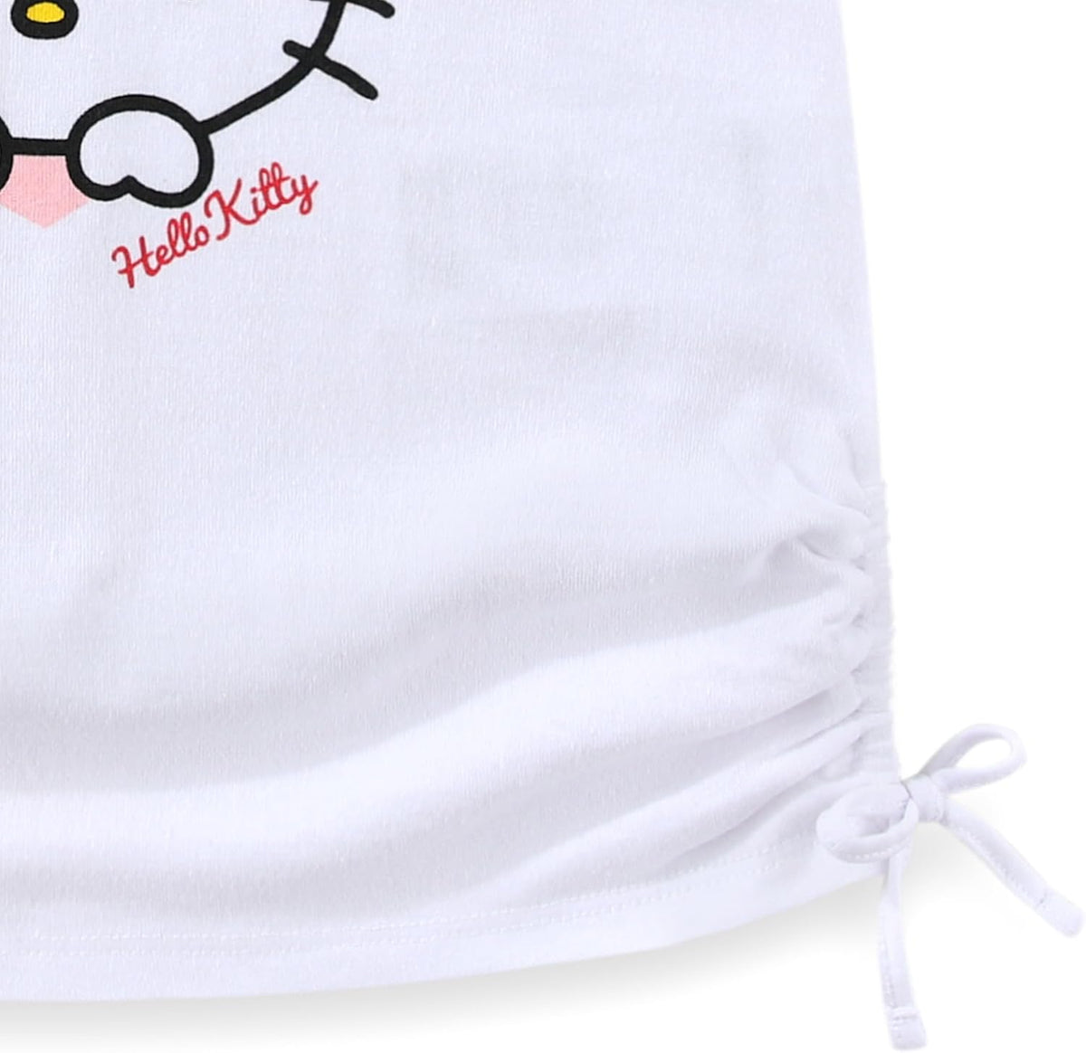 Hello Kitty Sanrio - Conjunto de camisa de manga corta y falda de t...