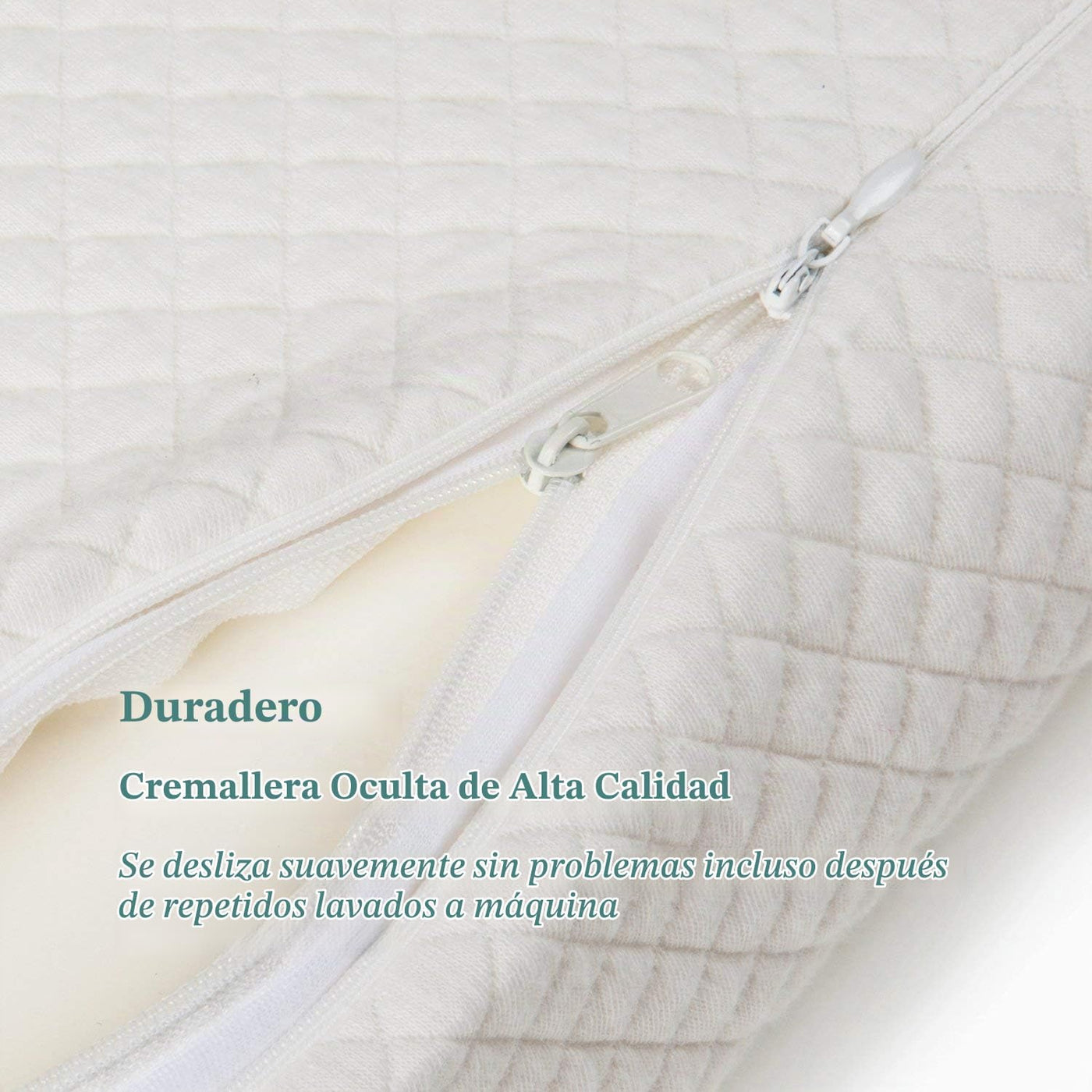 EPABO - Almohada ortopédica de espuma viscoelástica para dormir, al...