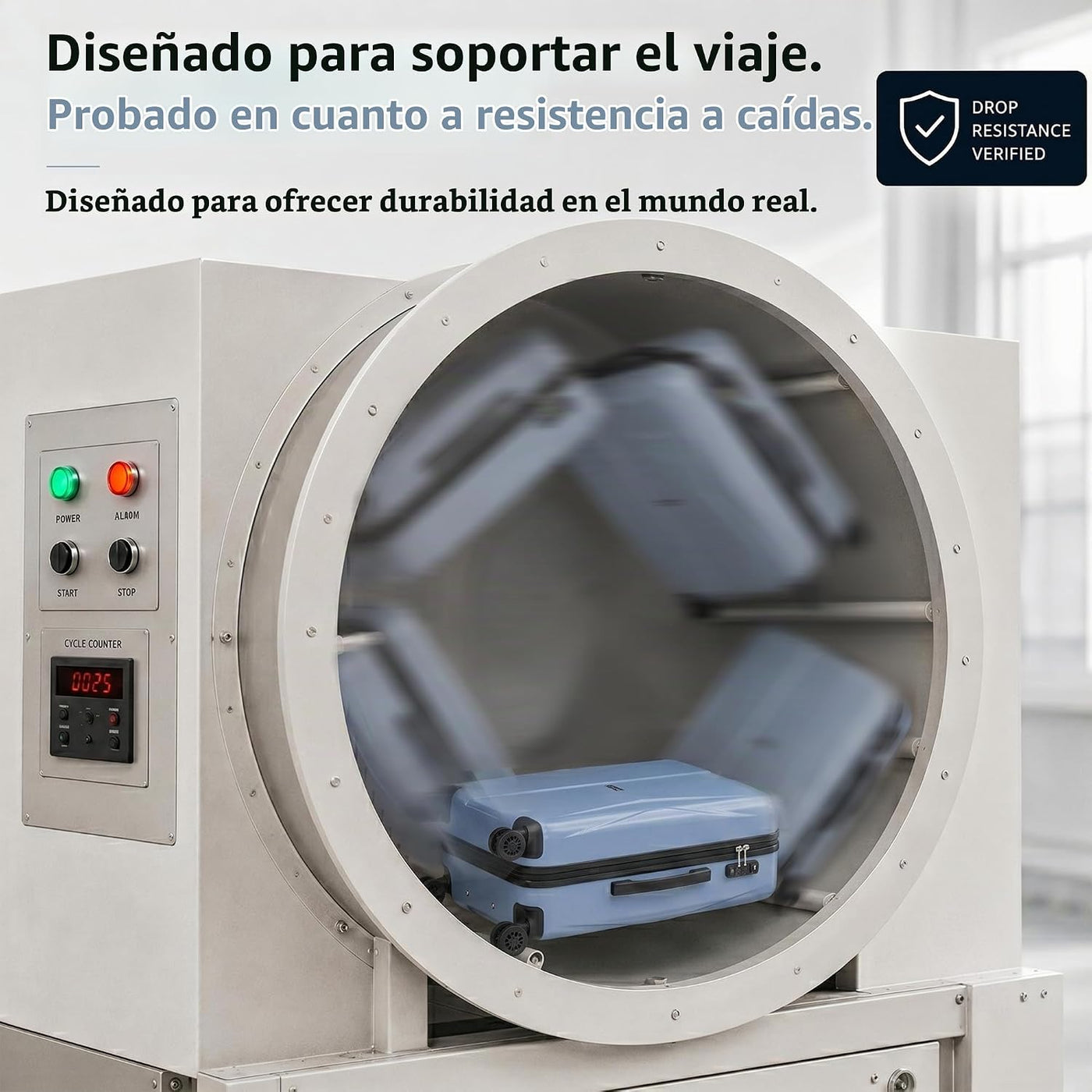 CONCEPTEN Juego de equipaje de 5 piezas, maletas rígidas de 20\/24\...