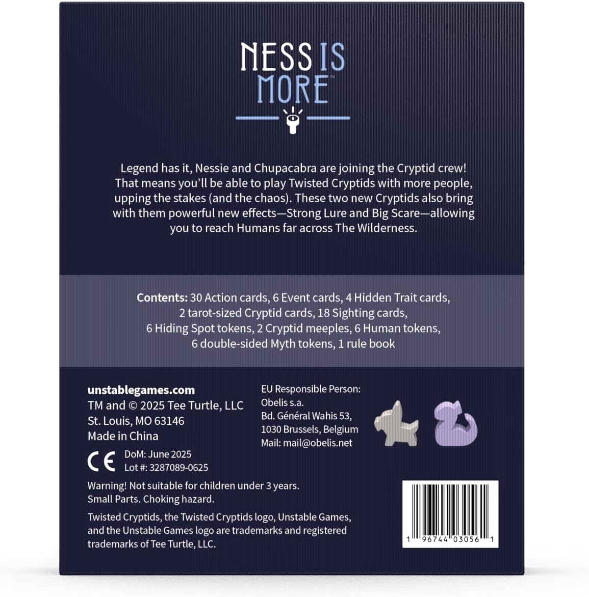 Twisted Cryptids: Ness is More