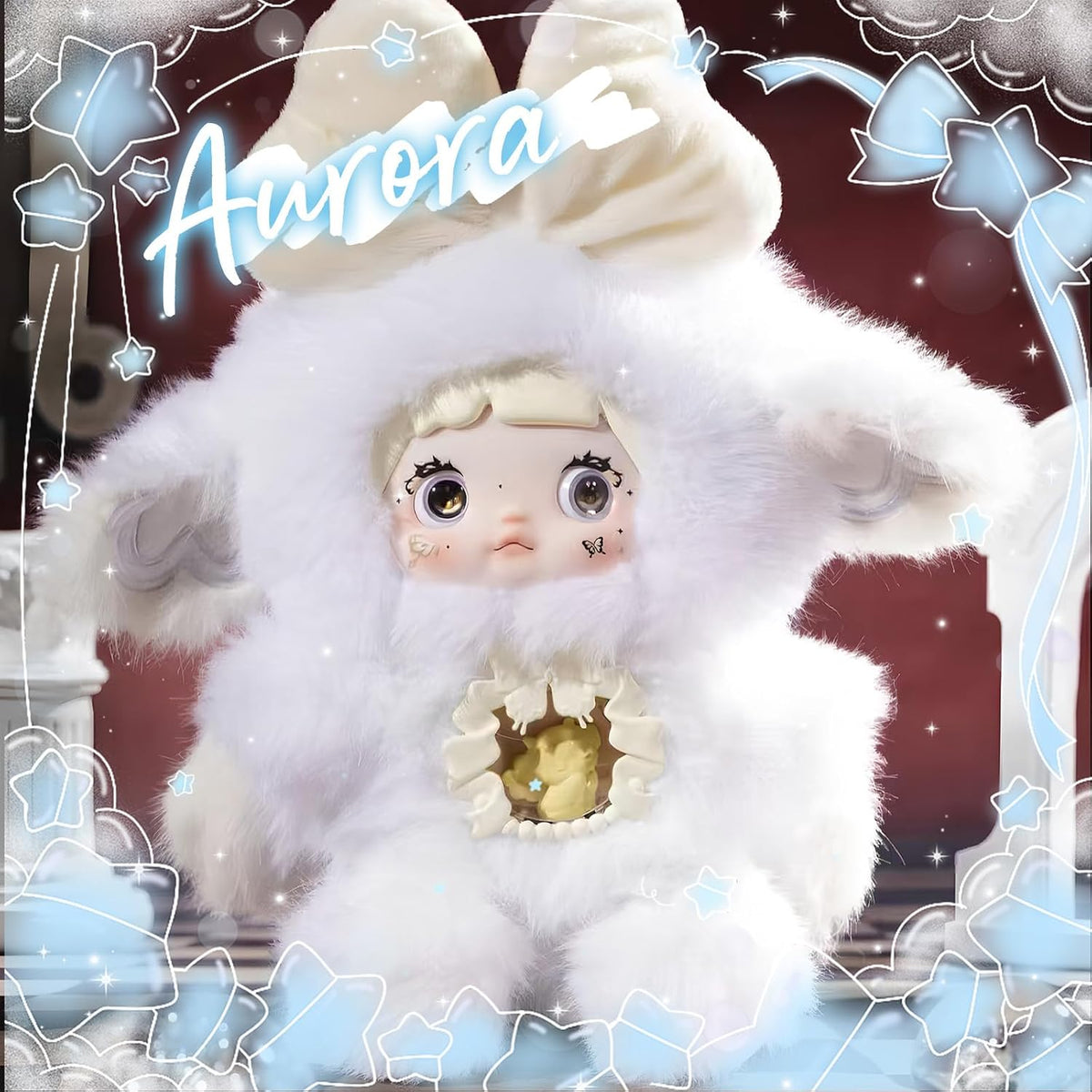 Mckkymi Caja Ciega de Peluche, Kawaii Nommi Fantasy World Series Mu...