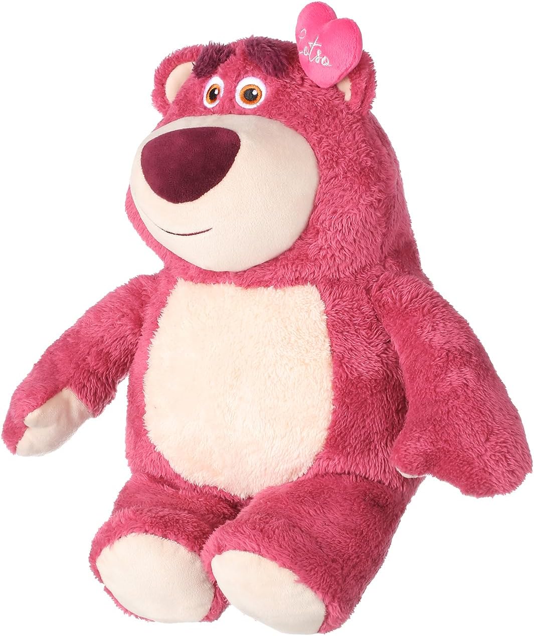 MINISO Oso de fresa de Disney Lotso de 14 pulgadas, animales de pel...