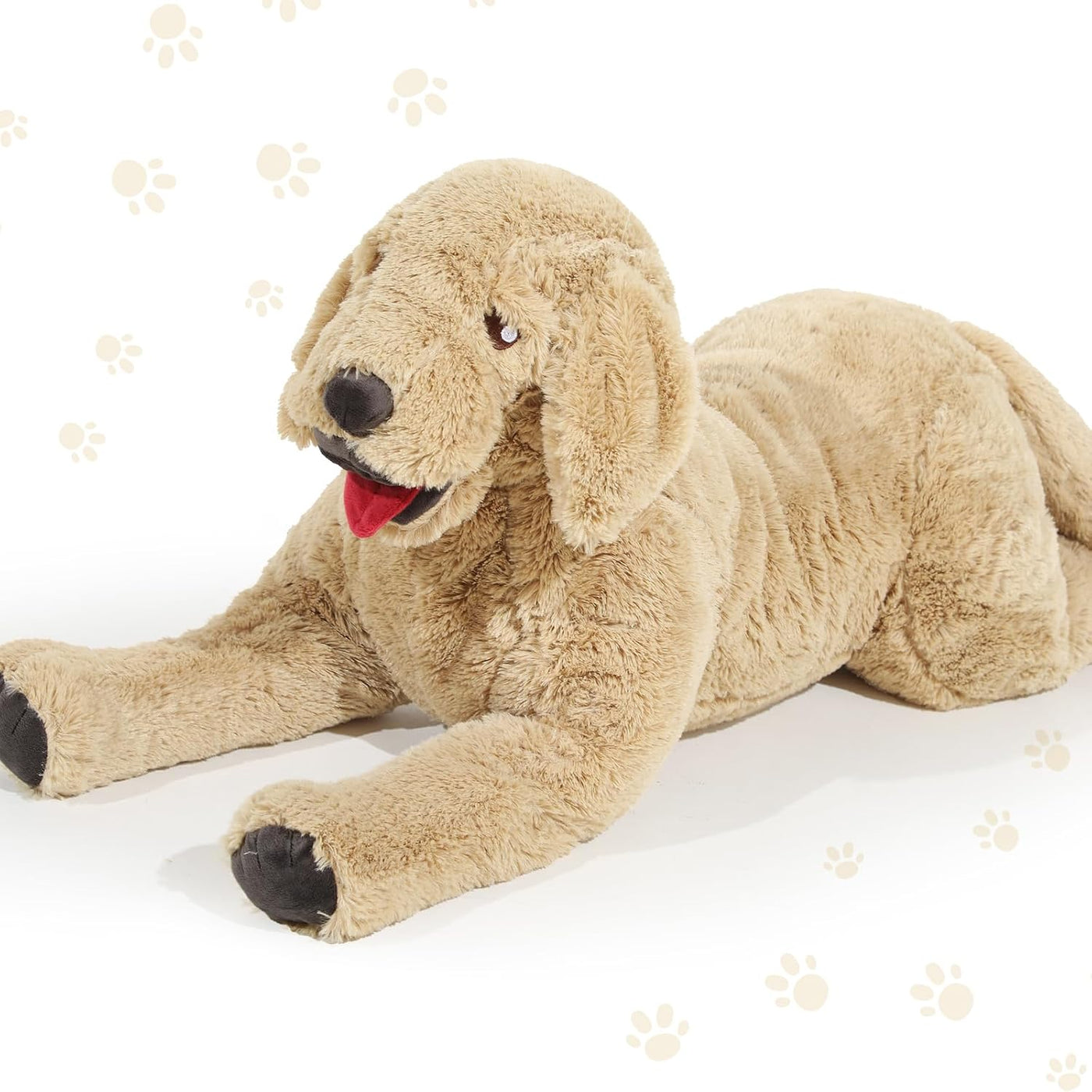 Geosar Animales de peluche de perro de 55.12 pulgadas, suaves jugue...