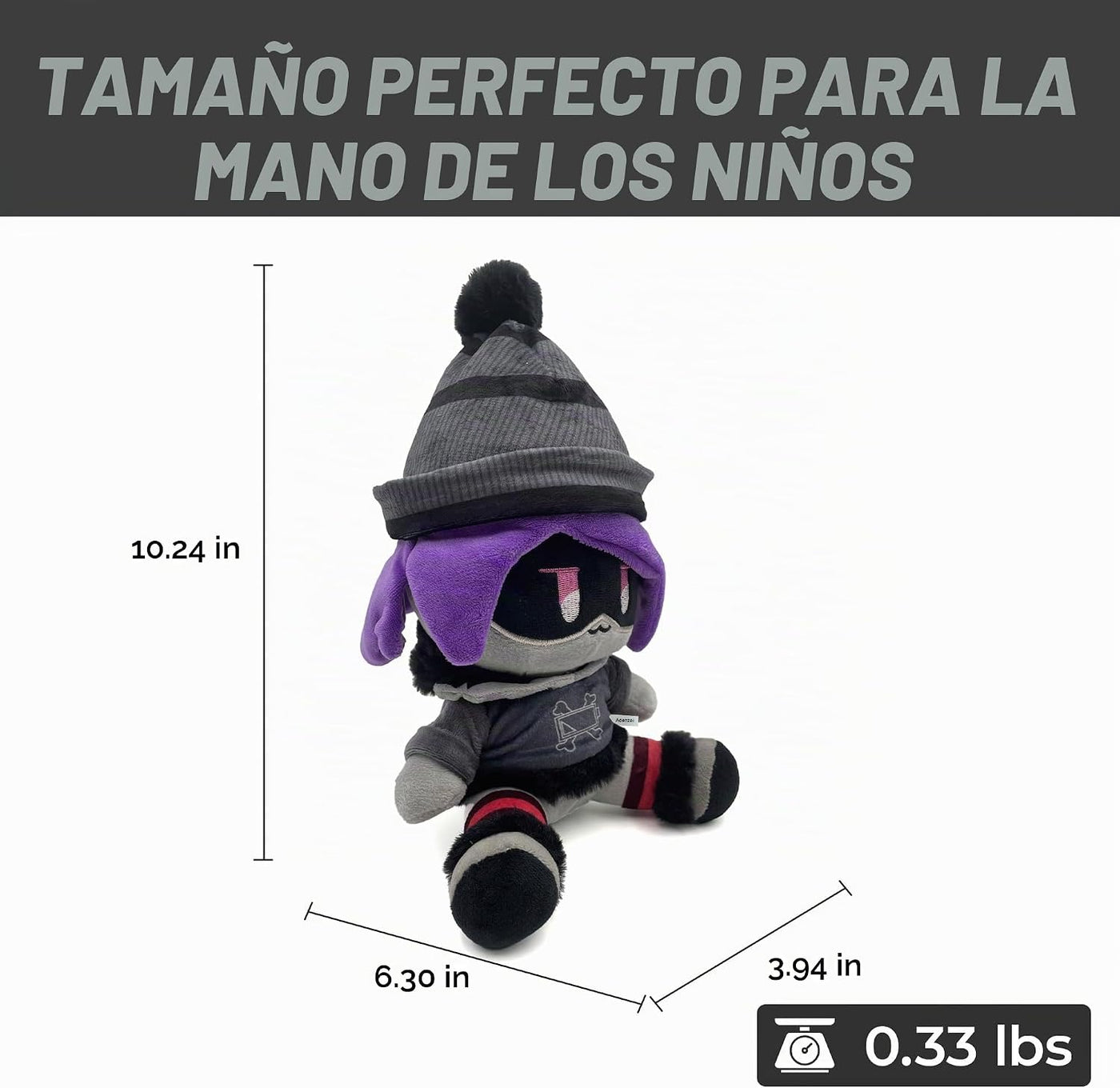Adenzai: Muñeco de peluche en V Toys de dibujos animados para fanát...