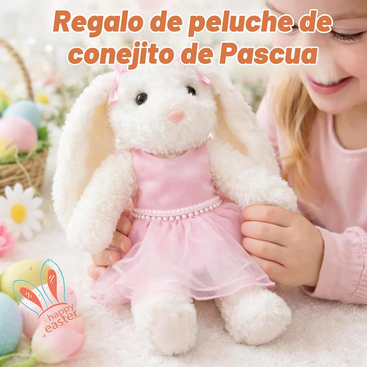 okegztoa - Juguete de peluche de bailarina, tutú rosa, falda de per...