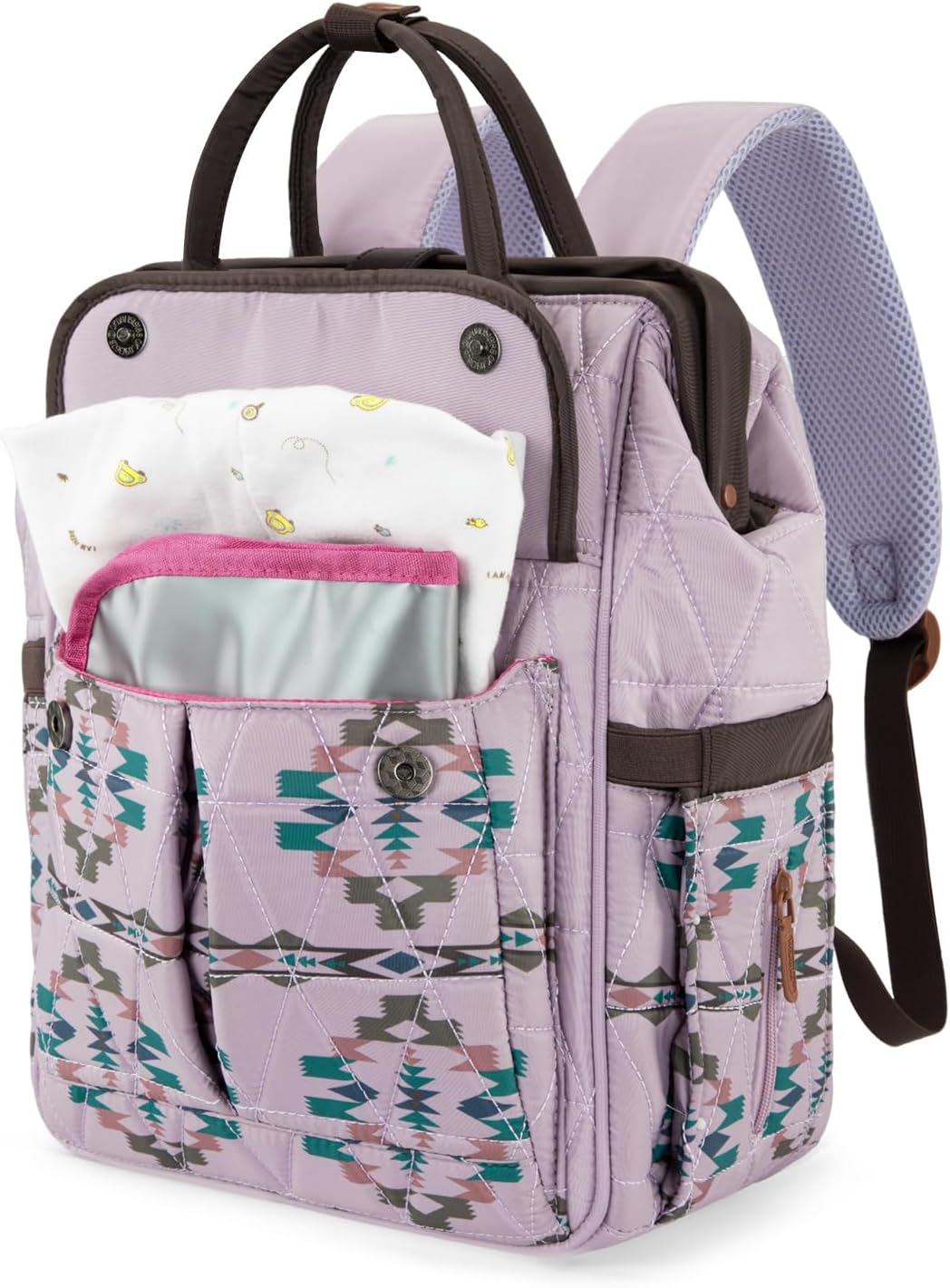 Montana West Wrangler Aztec - Mochila para pañales estilo occidenta...