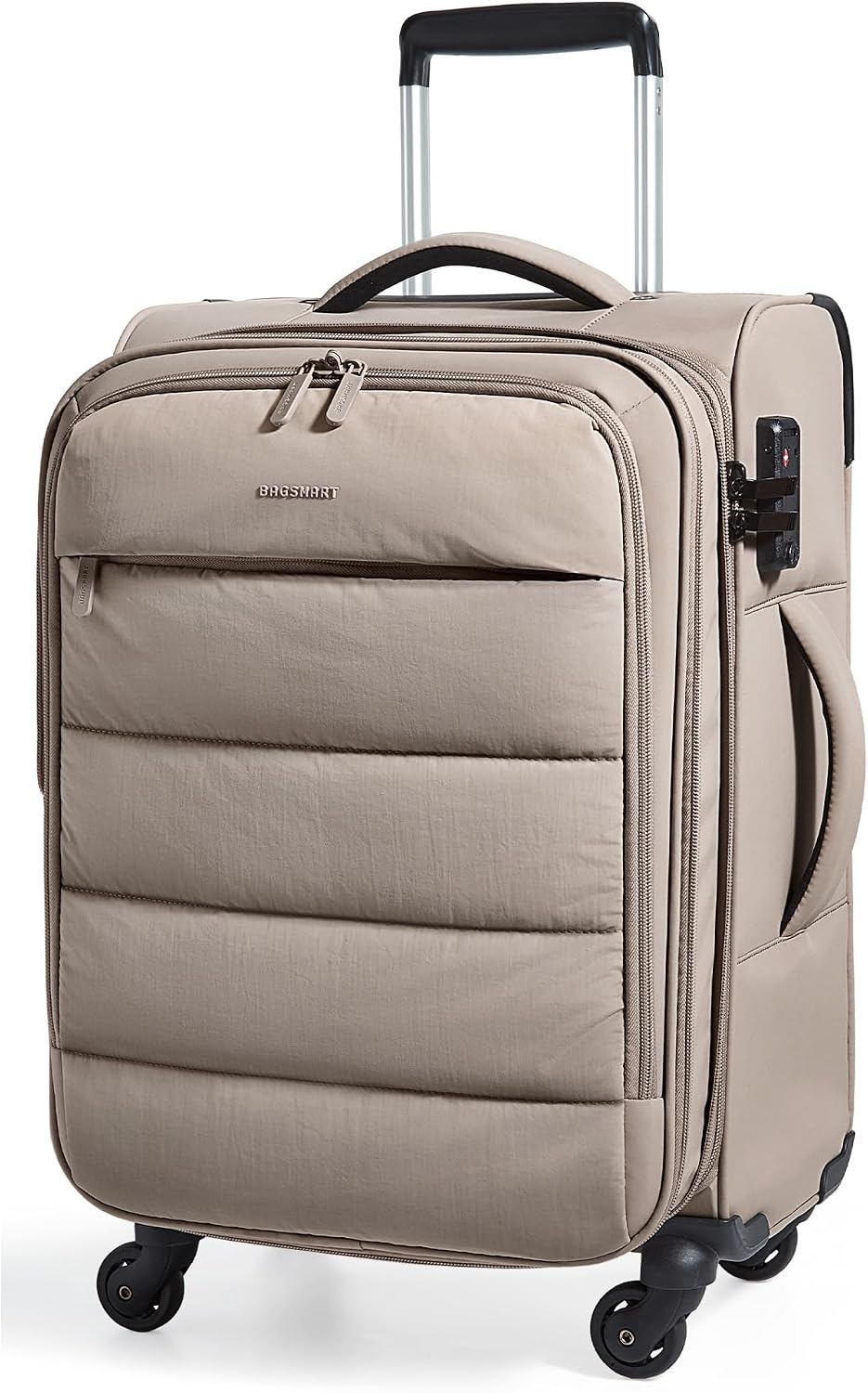 BAGSMART Equipaje de mano debajo del asiento Aprobado por aerolínea...