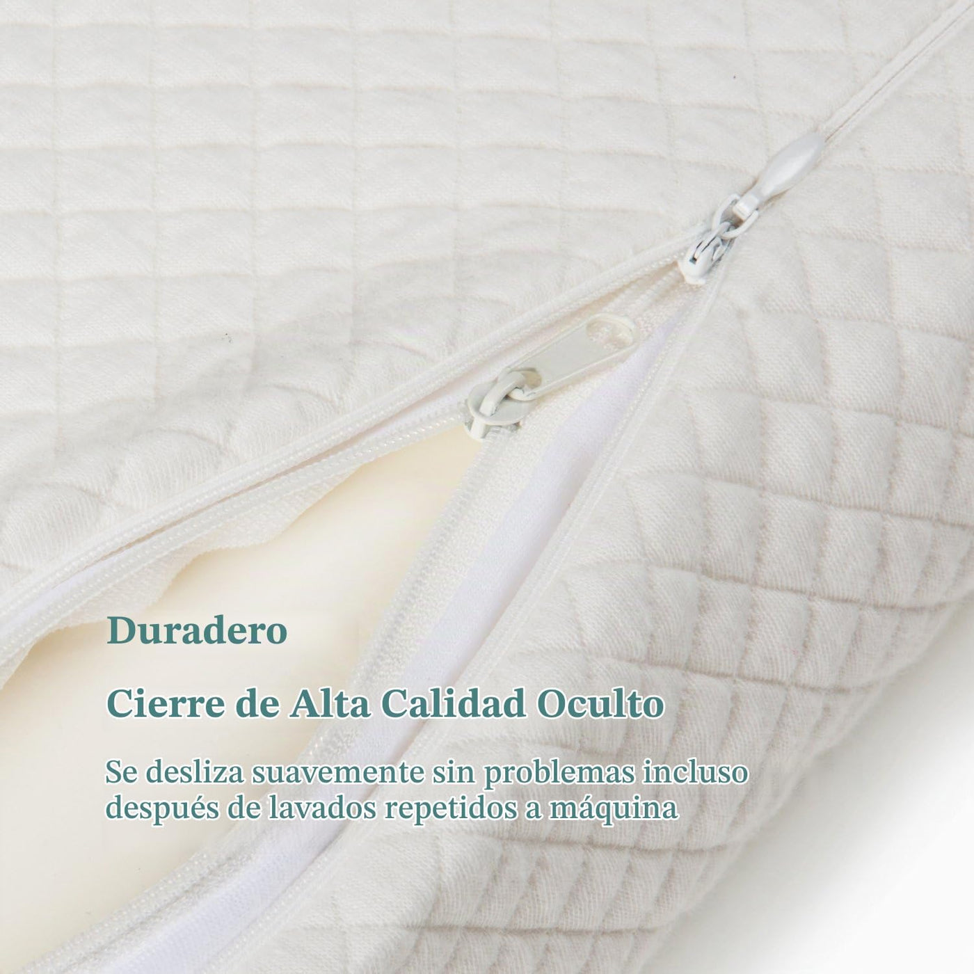 EPABO - Almohada ortopédica de espuma viscoelástica para dormir con...
