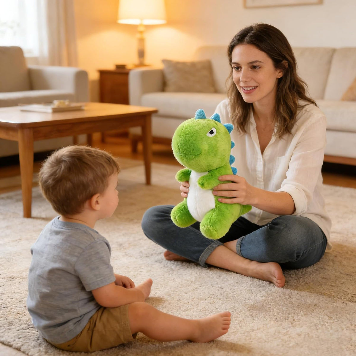BenBen Animal de peluche de dinosaurio, T-Rex de 10 pulgadas, jugue...
