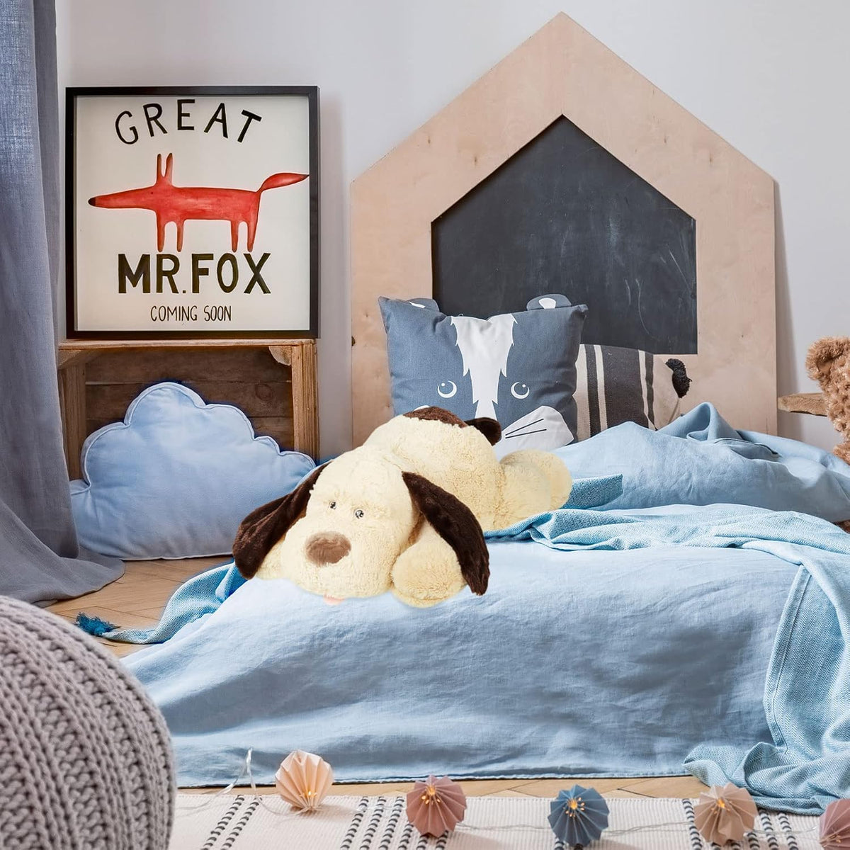 Juexica - Animal de peluche gigante de 31 pulgadas, marrón claro |...