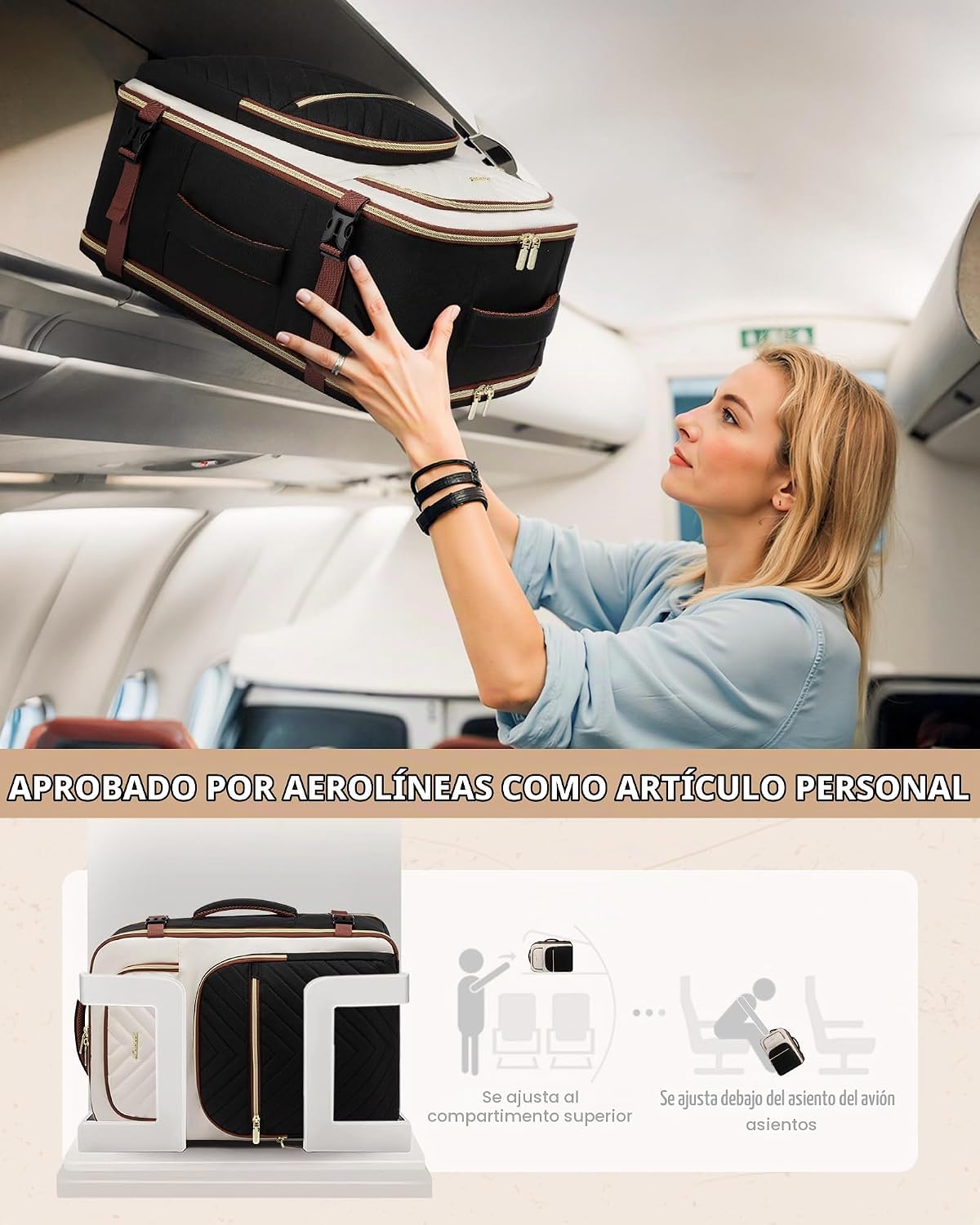Mochila para laptop LOVEVOOK para mujer