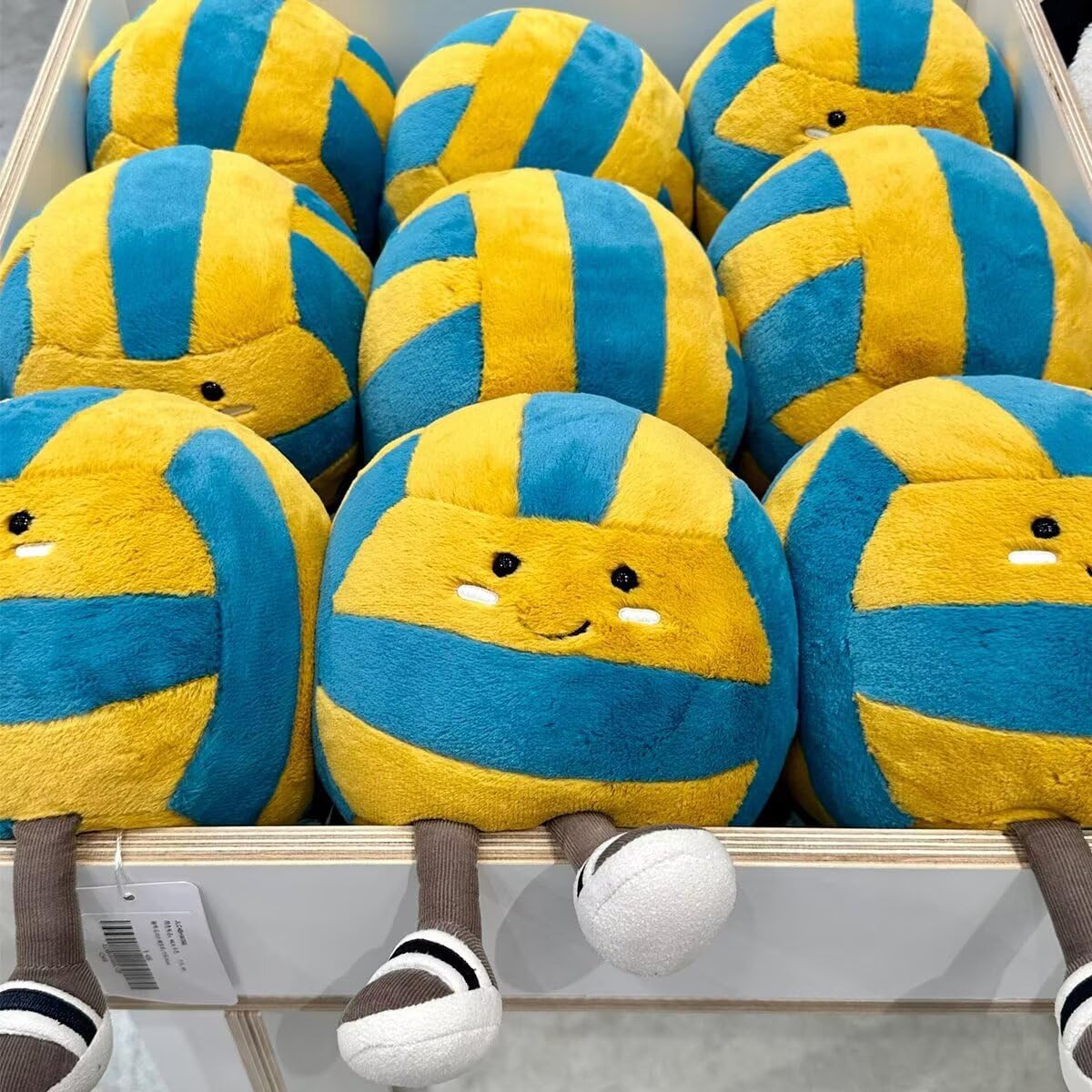 MUALML Linda almohada de felpa deportiva suave para voleibol, diver...