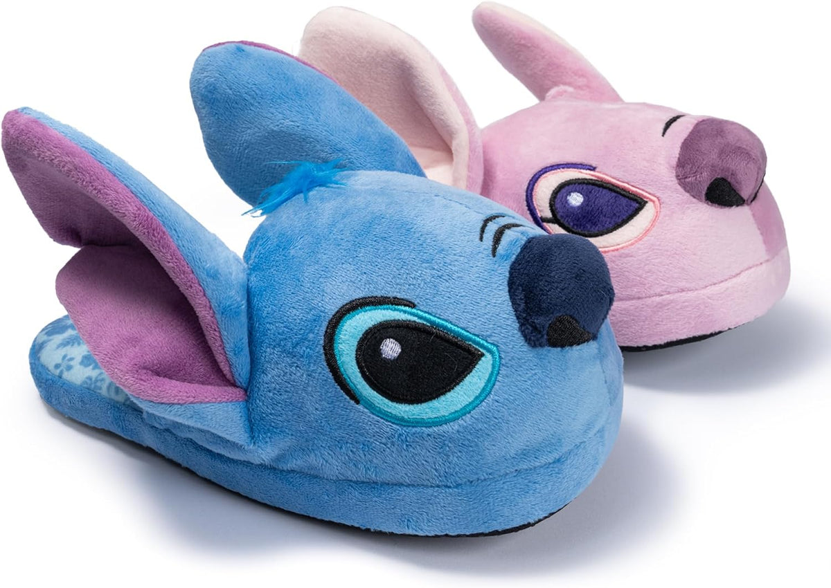 Disney Lilo & Stitch - Pantuflas de personajes 3D para adultos,...