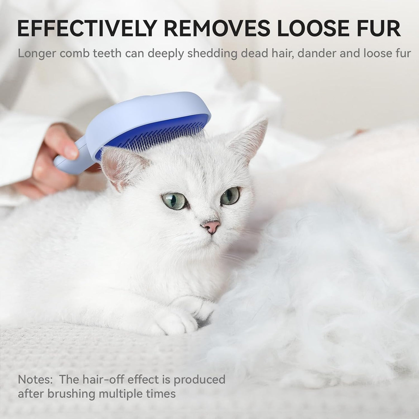 Aumuca Cepillo Deslizante de Autolimpieza para Gatos