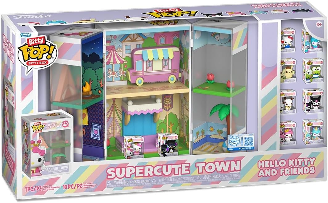 Funko Bitty Pop! Paquete de cajas: Hello Kitty, Kuromi y My Melody...