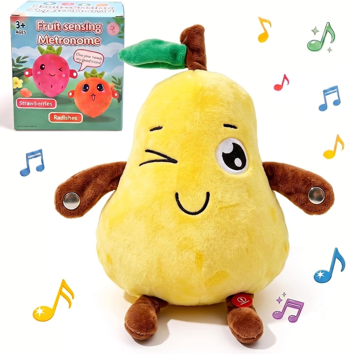 EASYFORALL Juguetes sensoriales musicales Juguete de peluche musica...