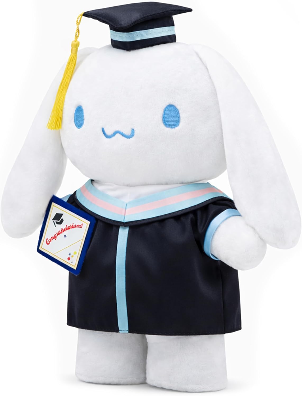 RELIGES Gato de peluche de graduación de 11 pulgadas, animal de pel...