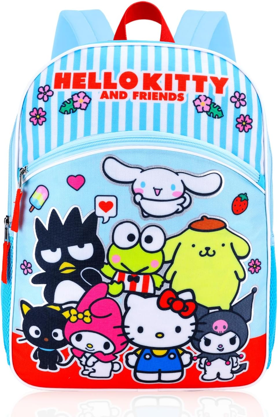 SANRIO Mochila de Hello Kitty y sus amigos con lonchera \u2013 Paqu...