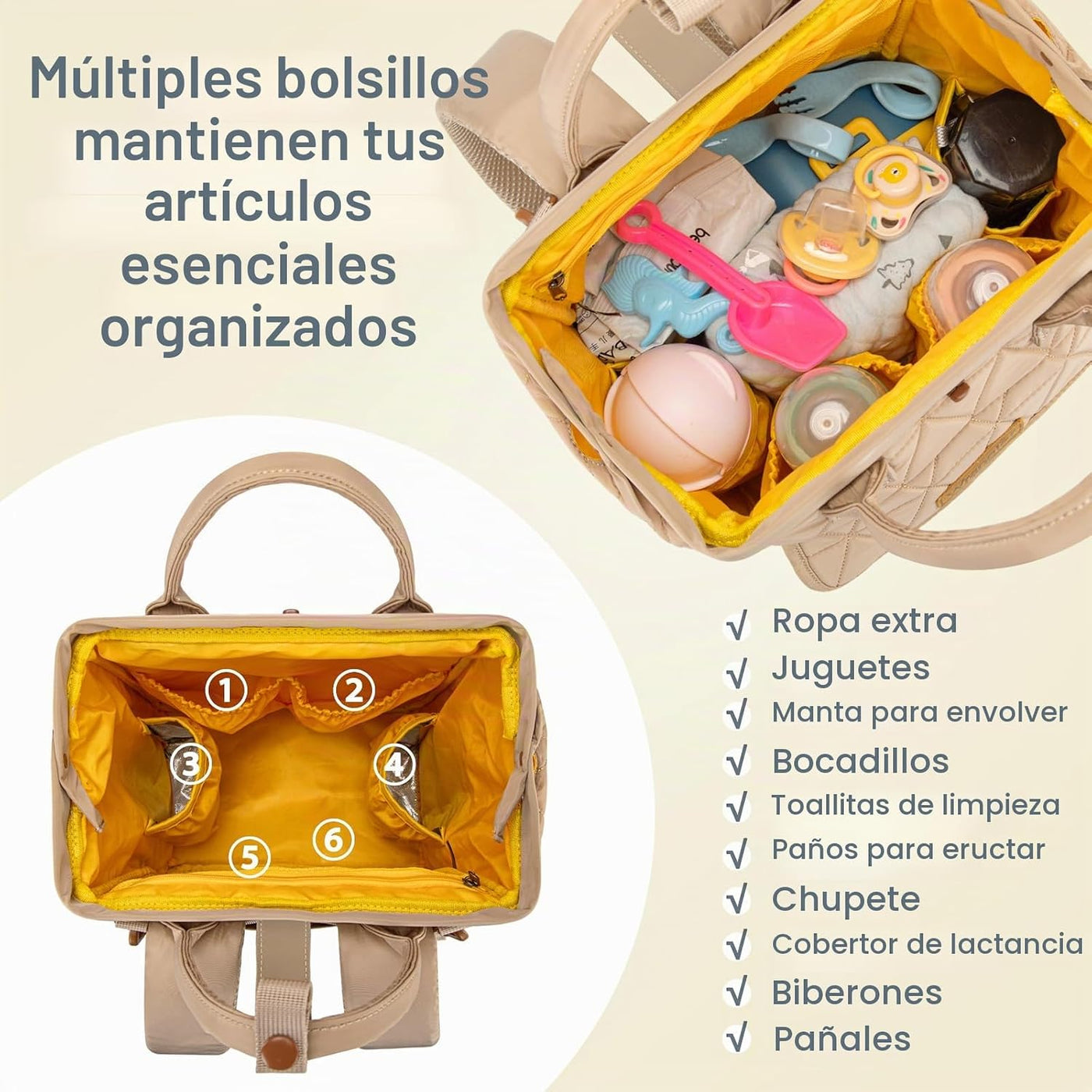 Montana West Wrangler - Mochila para pañales con bolsillos aislados...