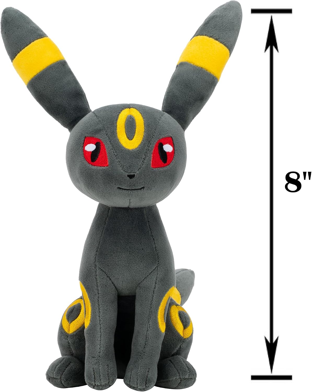 Pokemon: Umbreon - Personaje de peluche de 8 pulgadas, Pokémon de l...