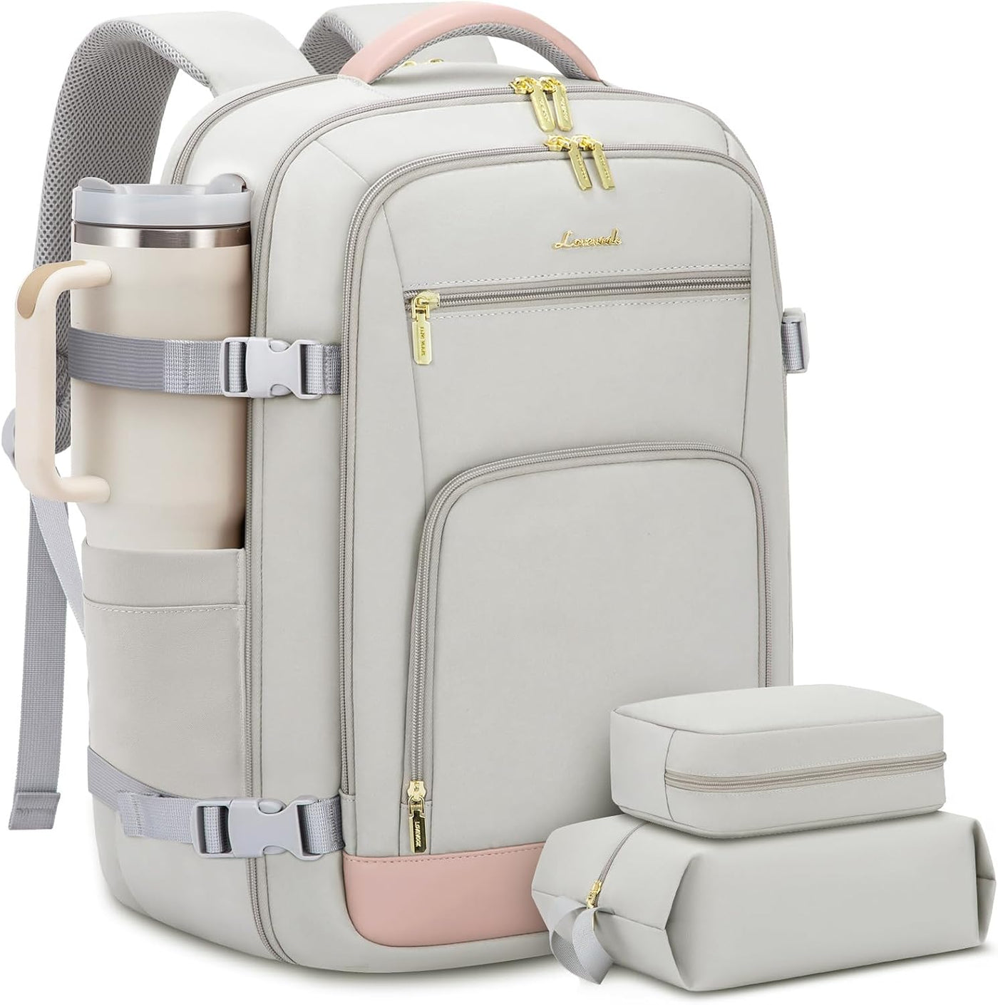 LOVEVOOK - Mochila de viaje para mujer, mochila de transporte de 40...