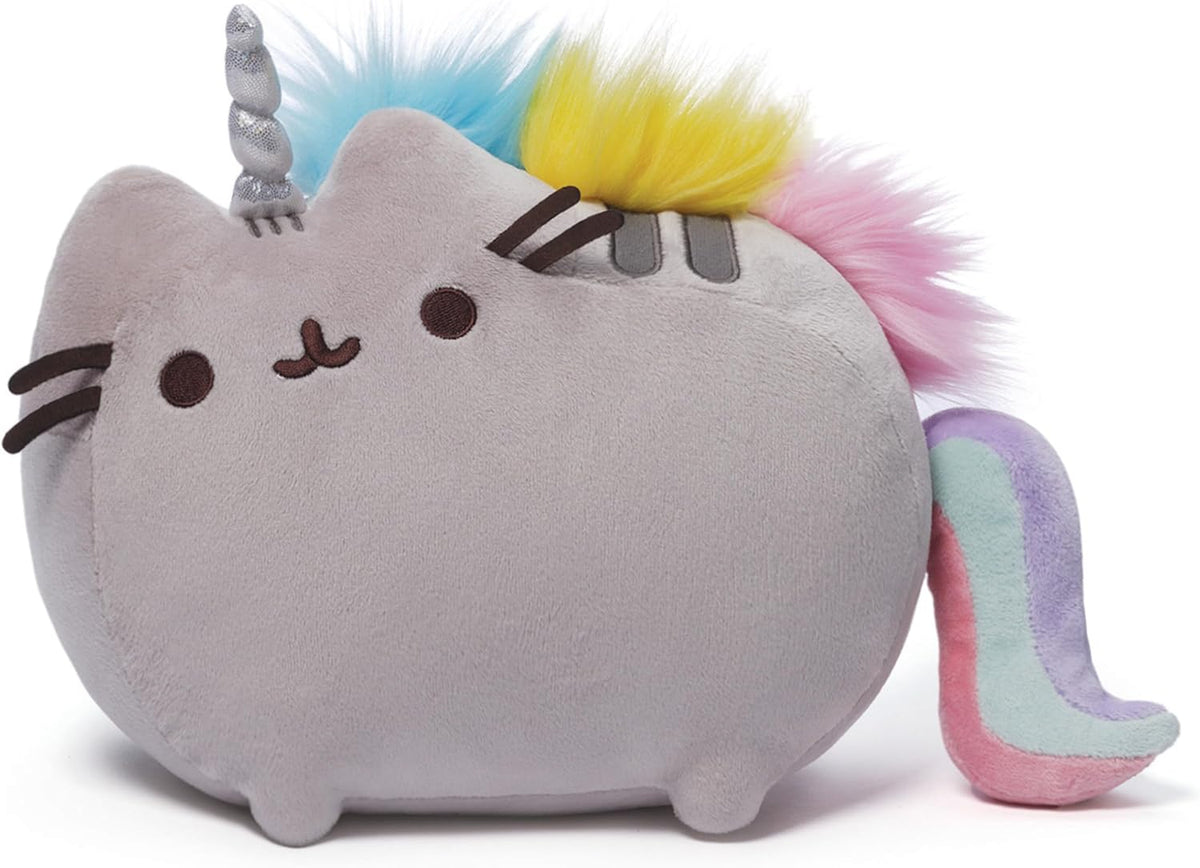 GUND Pusheen Pusheenicorn - Juguete de peluche de 6 pulgadas para m...