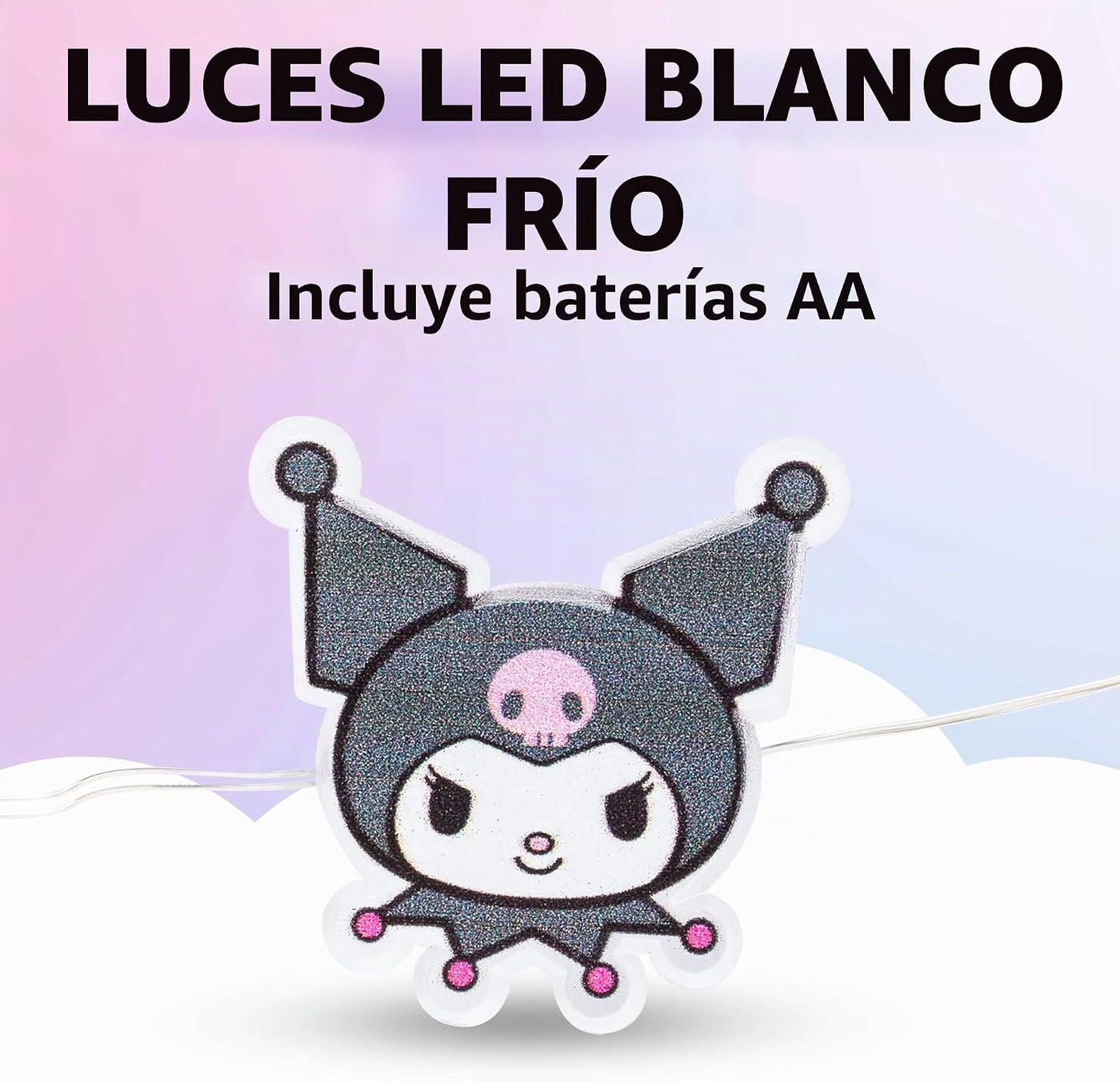 Silver Buffalo Sanrio Hello Kitty and Friends Kuromi - Guirnalda de...