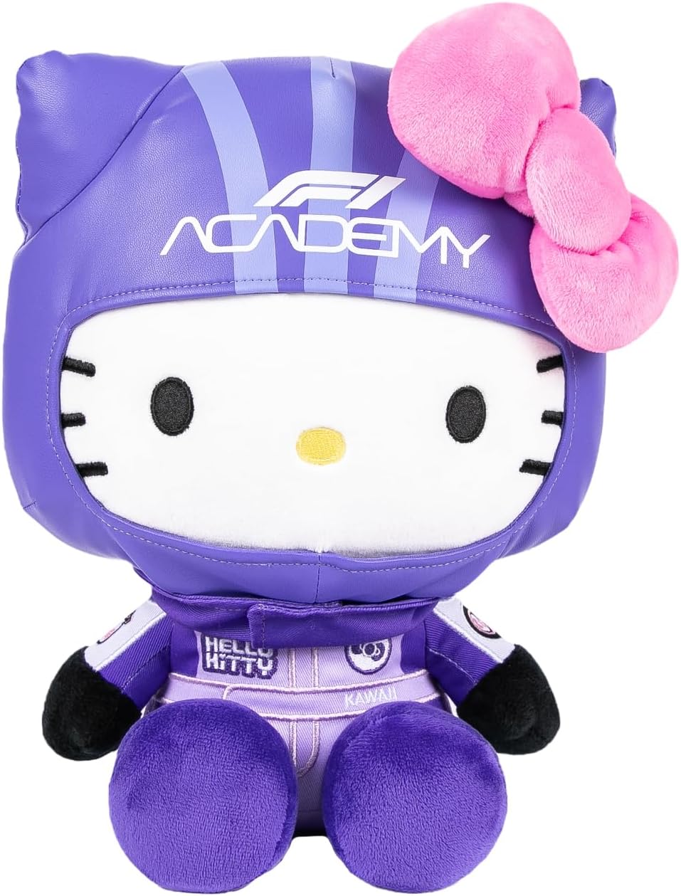 F1A x Hello Kitty - Animal de peluche de carreras unisex, morado, t...