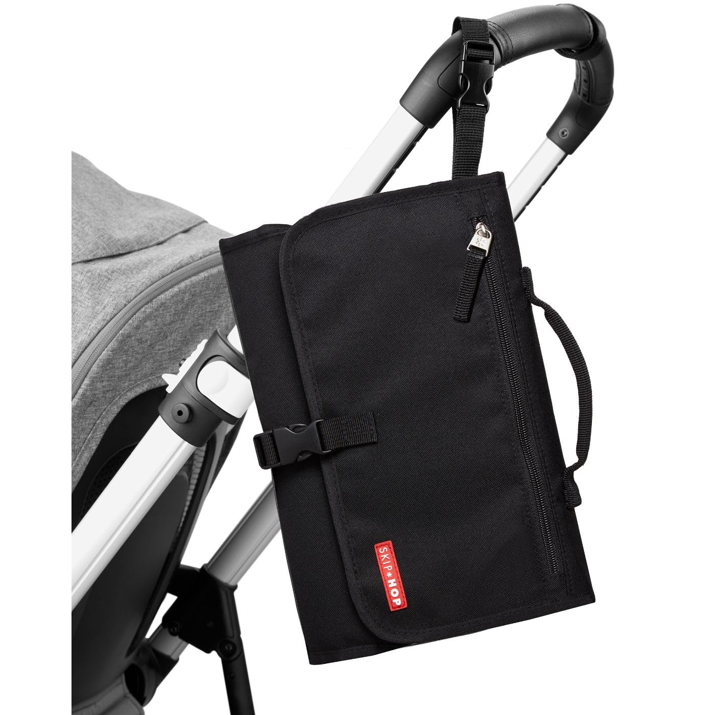 Skip Hop Cambiador portátil para bebé, Pronto, Negro