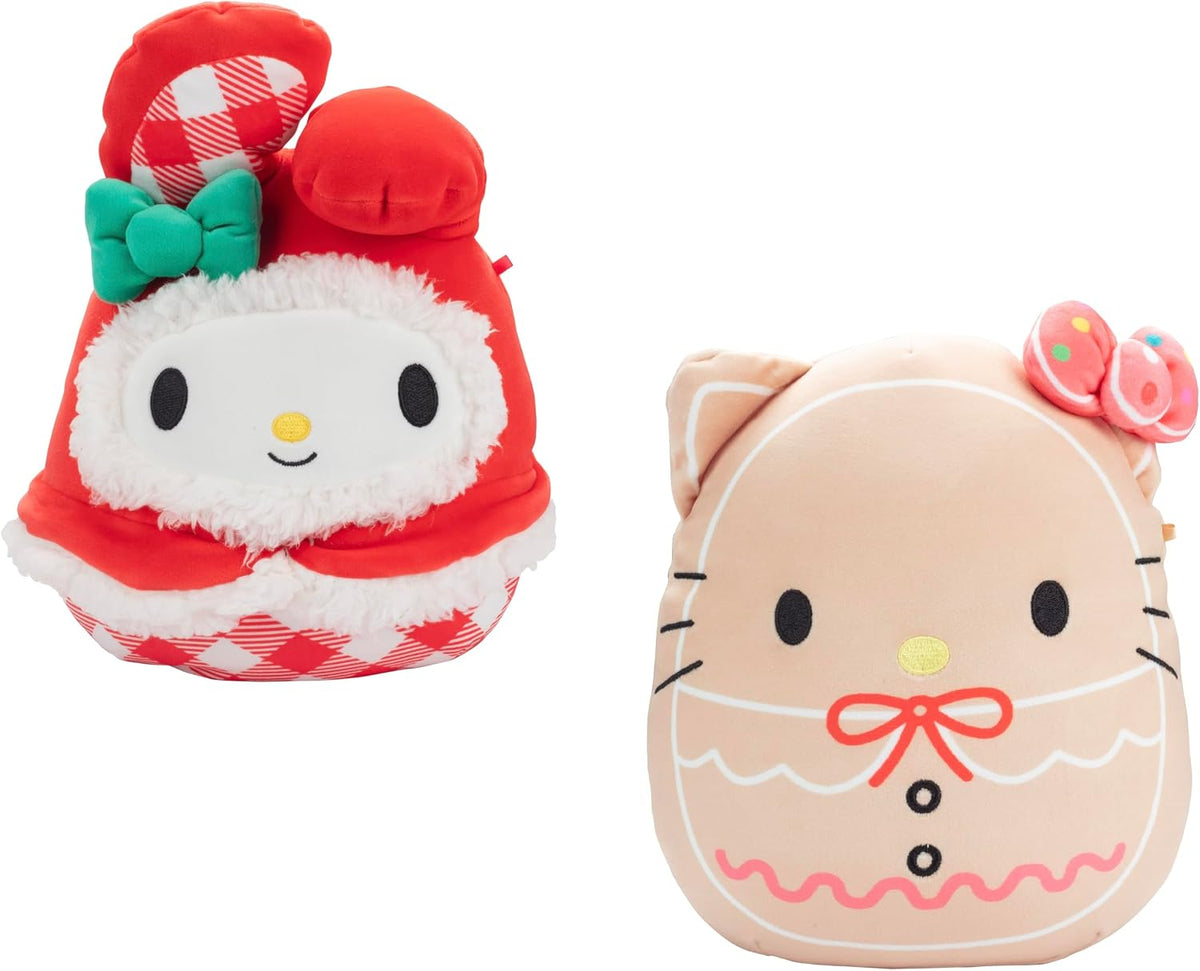 Squishmallows Conjunto de Galletas Navideñas de Hello Kitty & M...