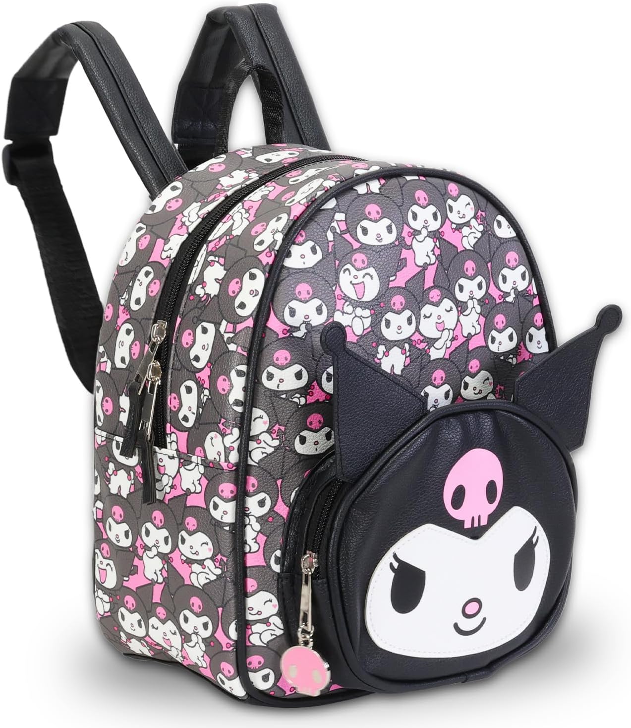 Kuromi - Conjunto de mochila y monedero para mujer, paquete con min...