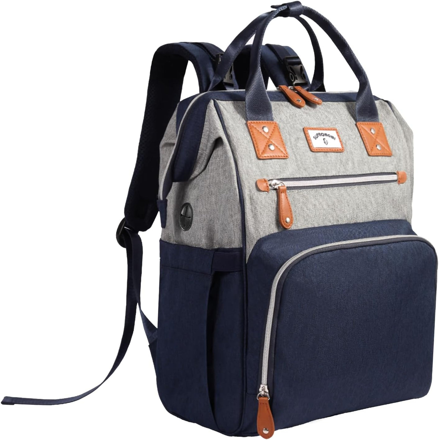 SUPROMOMI Mochila para pañales: bolsa de bebé para niño y niña, bol...