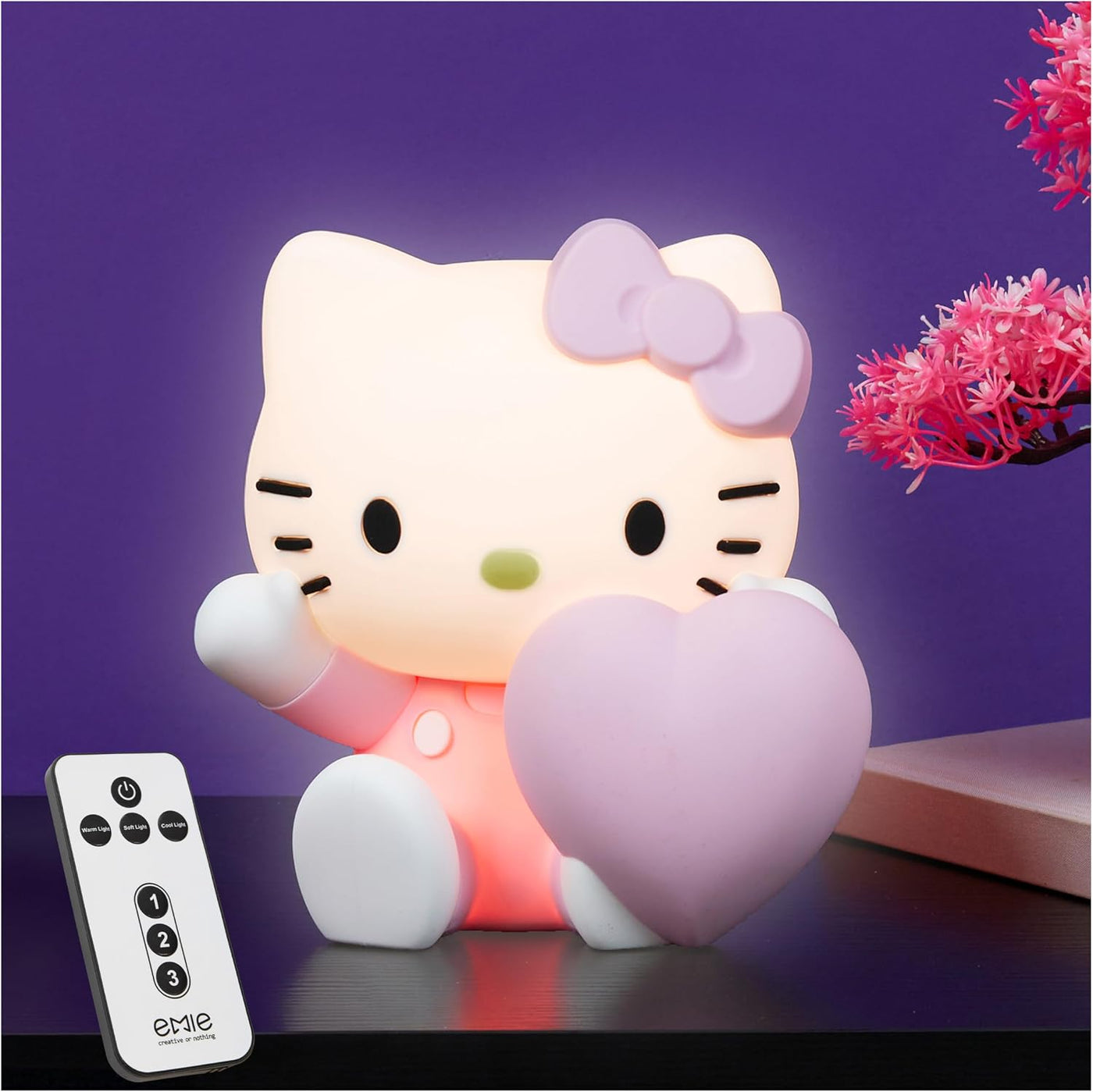 Get Trend Hello Kitty Sanrio - Luz nocturna de silicona para niñas,...