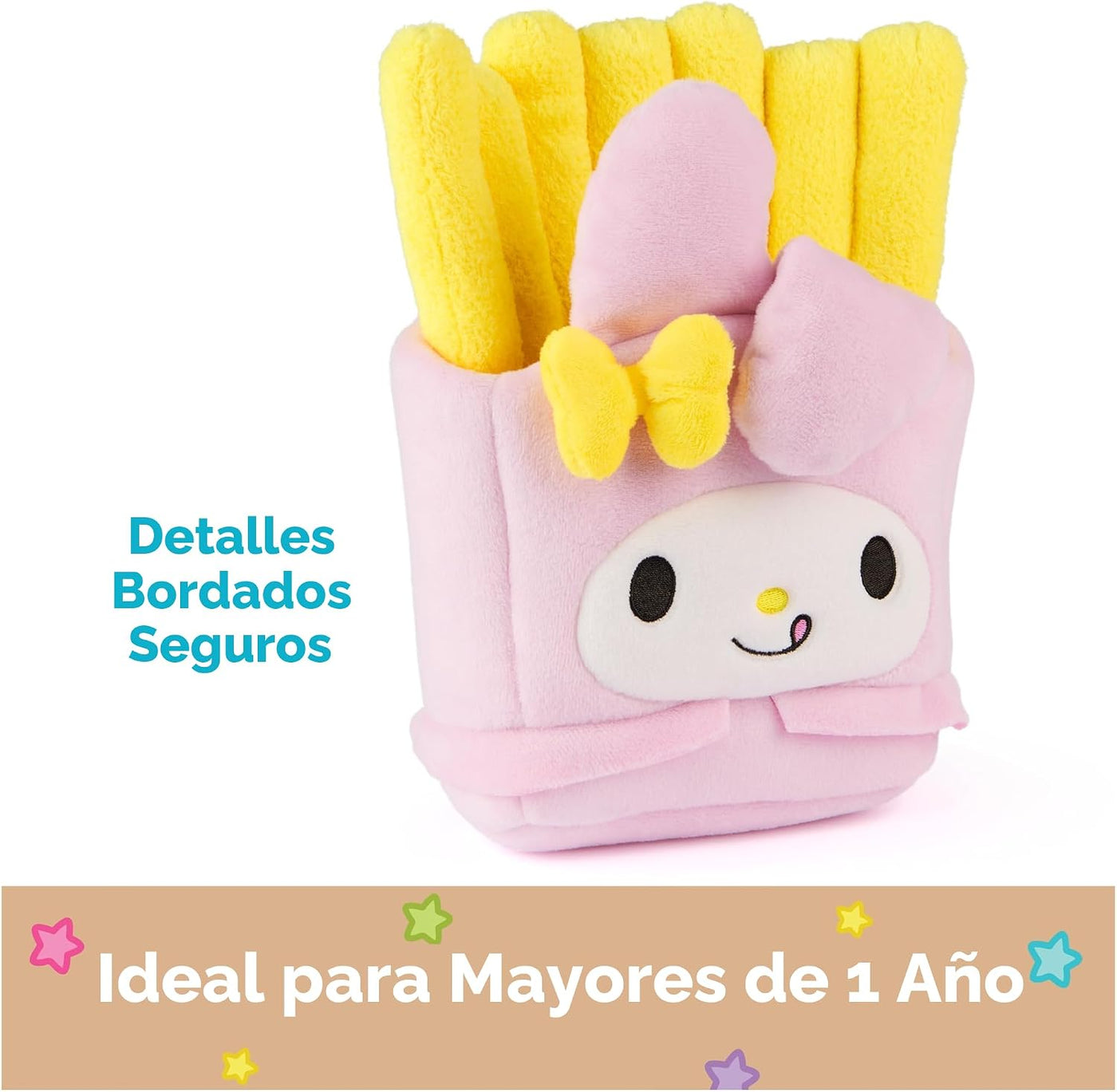 GUND Sanrio My Melody - Peluche de papas fritas de 8 pulgadas para...