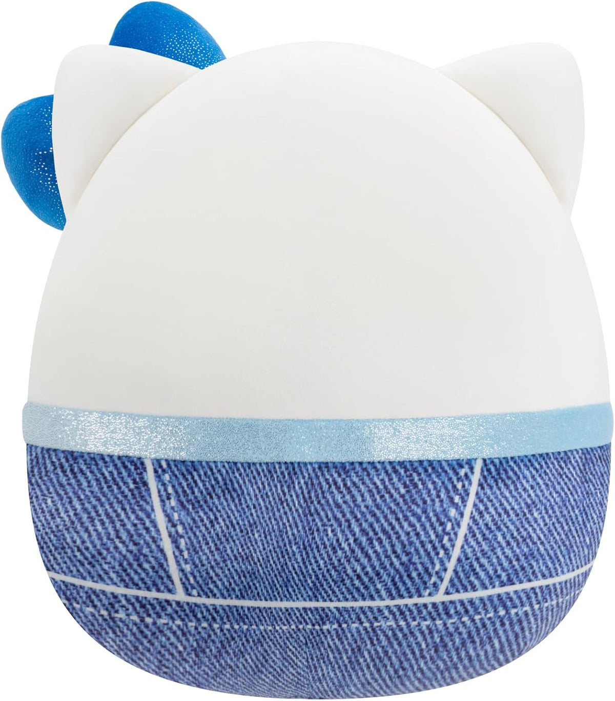 Squishmallows Sanrio - Peluche de Hello Kitty de mezclilla original...
