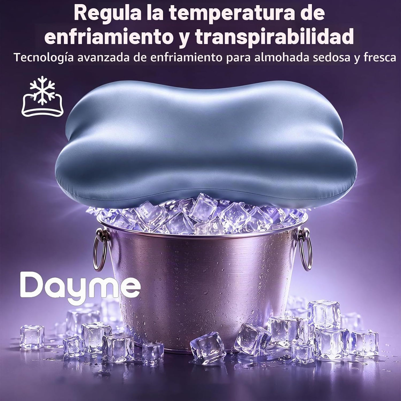 Almohada refrescante para el cuello cervical Dayme y almohada de es...