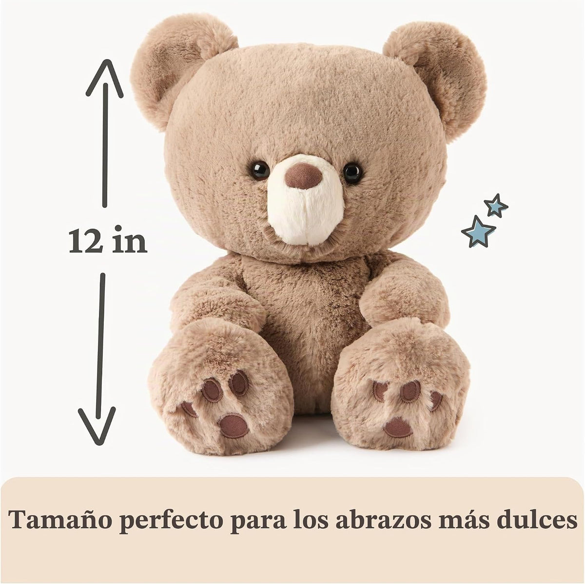 GUND Forever Friends Kai - Oso de peluche de 12 pulgadas, a partir...