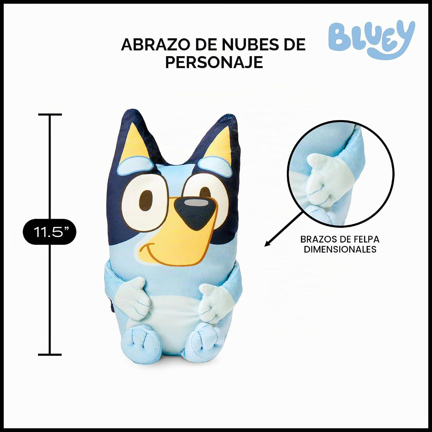 NORTHWEST Almohada Abrazadora de Nube Bluey \u2013 Caracter de Pelu...
