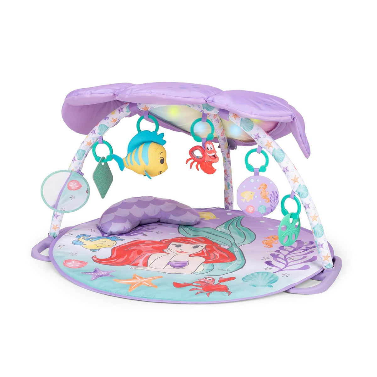 Bright Starts Disney Baby La Sirenita Twinkle Trove Gimnasio de Act...