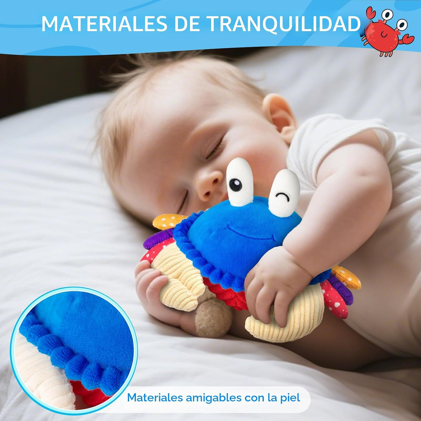 Juguetes para bebés de 12 a 18 meses, juguete de peluche musical de...