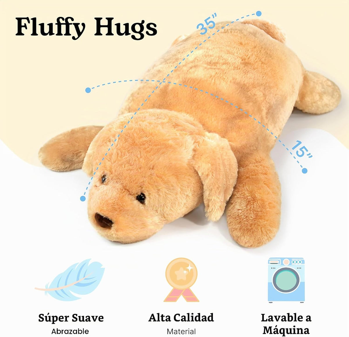 RB Royal Brooks Oso de Peluche Extra Grande Abrazador Gigante de Pe...