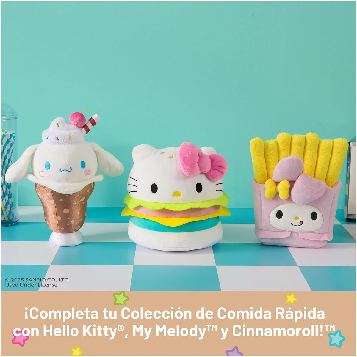 GUND Sanrio My Melody - Peluche de papas fritas de 8 pulgadas para...